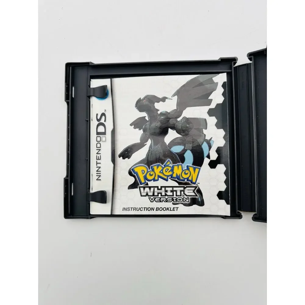 Case and Manual Only NO GAME OEM Pokemon White Version Nintendo DS Authentic